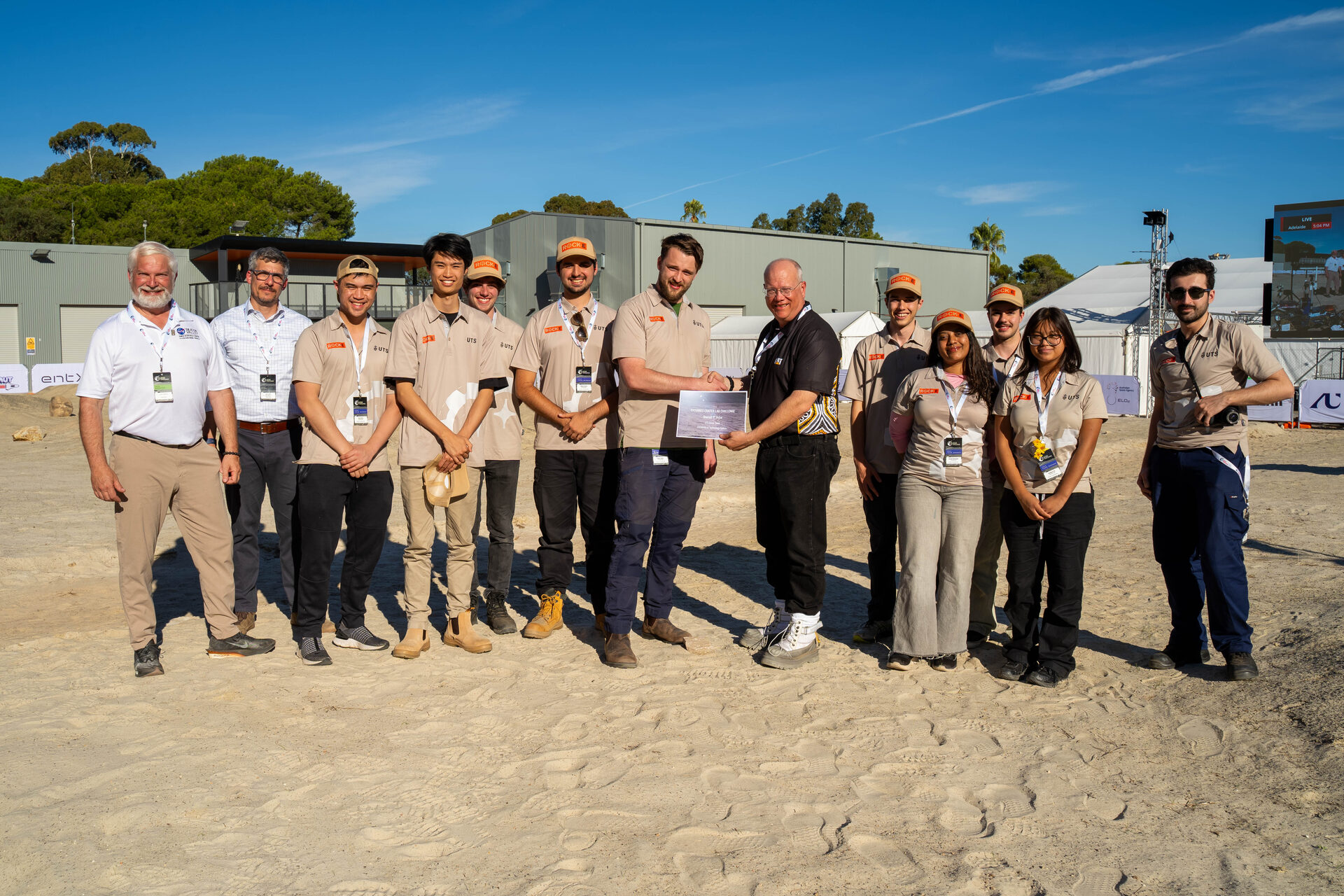 Exterres Excavation Challenge Award Ceromony